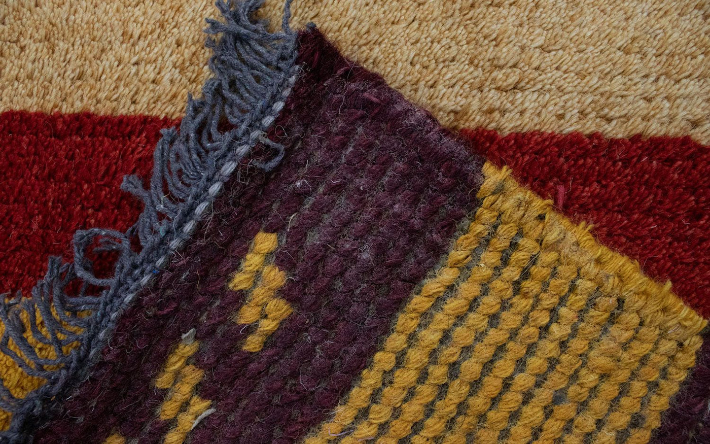 Nepal Teppich 140x70cm - Wollteppich