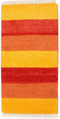 Gabbeh Teppich - Indus 140 x 70 cm - bunt