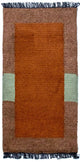 Nepal Teppich 70 x 140 cm - mehrfarbig