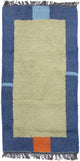 Nepal Teppich 140 x 70 cm - mehrfarbig