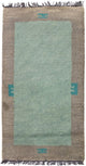 Nepal Teppich 140 x 70 cm - mehrfarbig