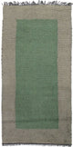 Nepal Teppich 140 x 70 cm - grün