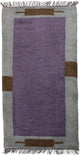 Nepal Teppich 140 x 70 cm - lila