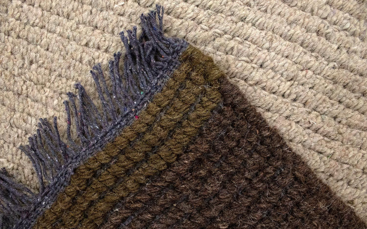 Nepal Teppich 140x70cm - Wollteppich