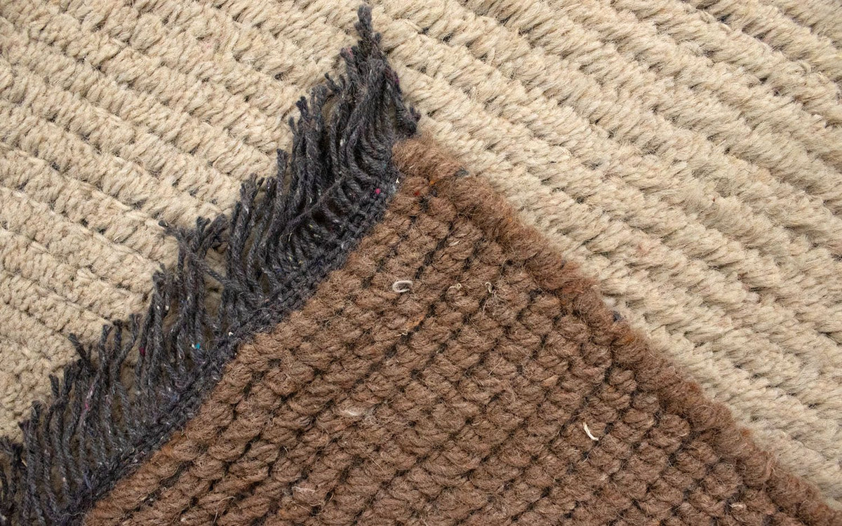 Nepal Teppich 70 x 140 cm - beige