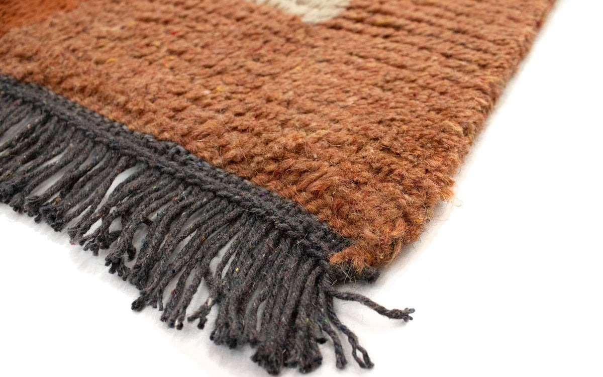 Nepal Teppich 140 x 70 cm - beige