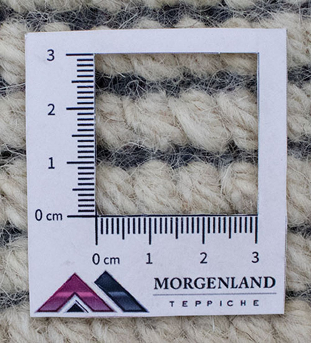 Nepal Teppich 140 x 70 cm - beige