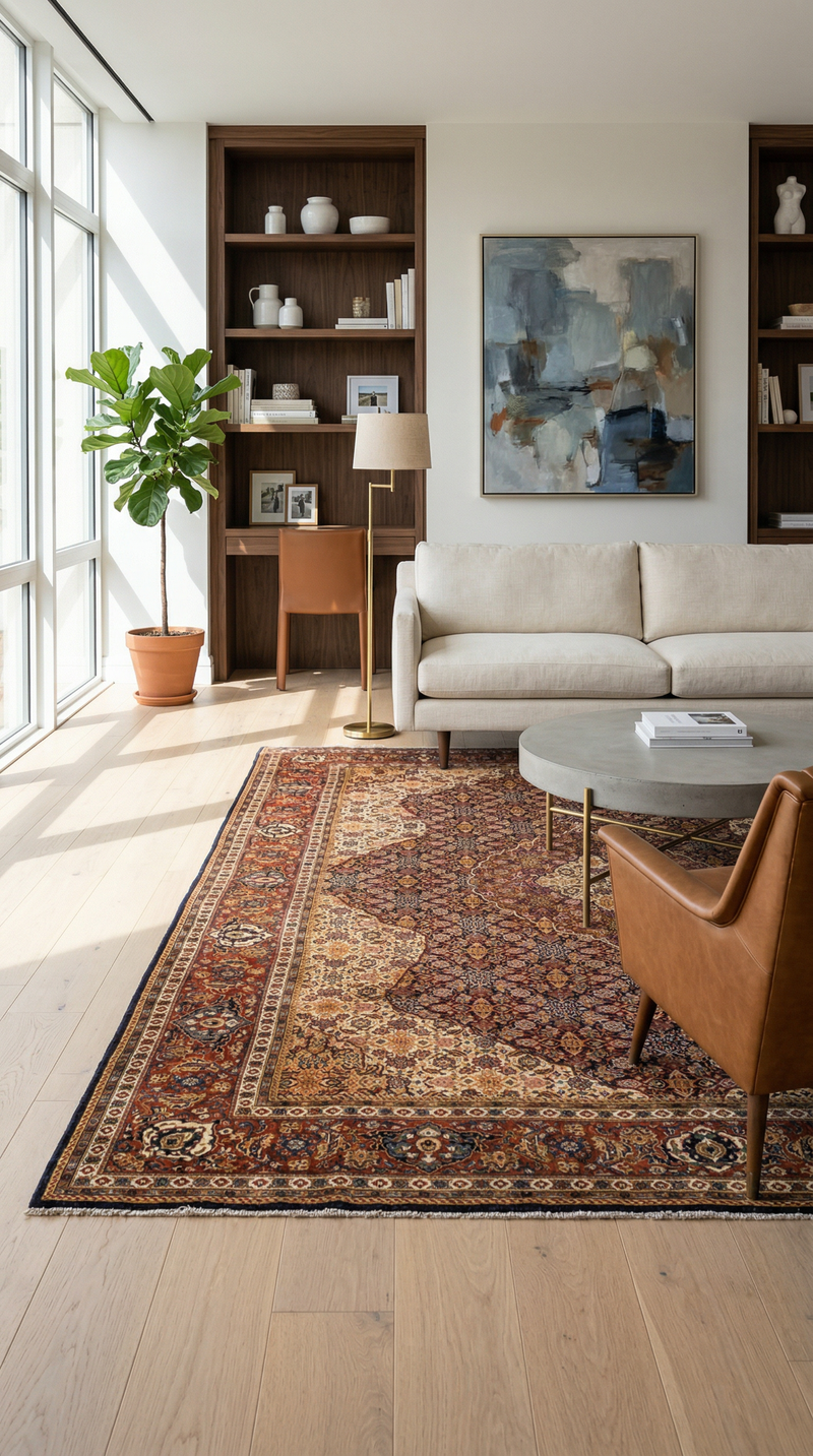 Sarough Teppich 337x210cm - Perserteppich