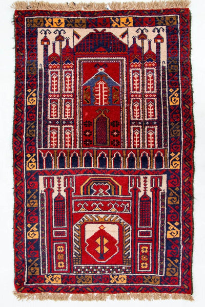 Belutsch Teppich 77x127cm - Orientteppich