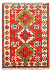 Orientteppich 92 x 65 cm - rot