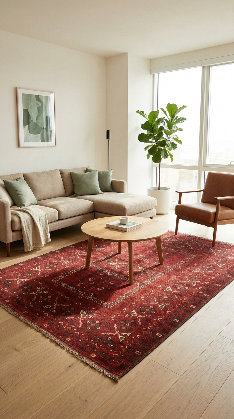 Turkaman Teppich 234x160cm - Orientteppich