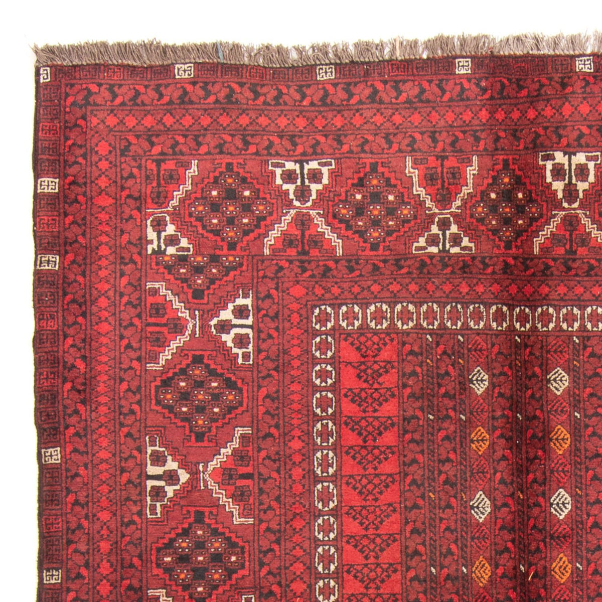 Turkaman Teppich 164x238cm - Orientteppich - rot
