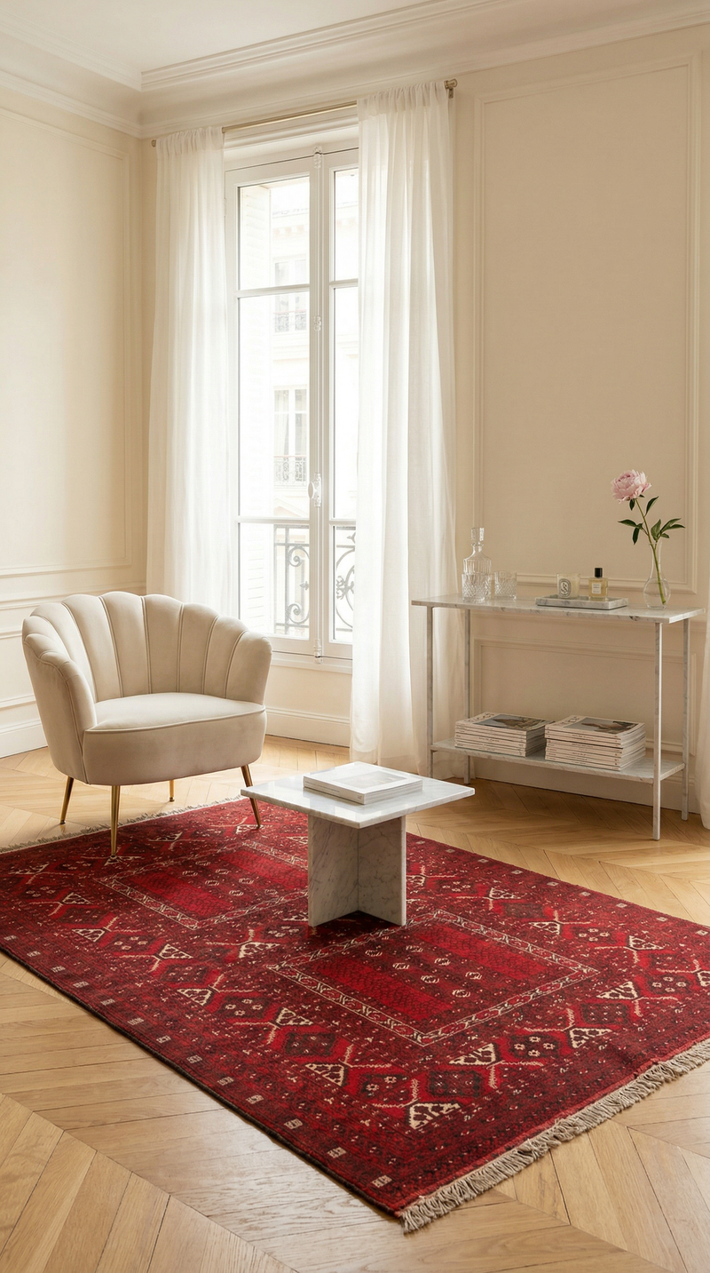 Turkaman Teppich 236x159cm - Orientteppich
