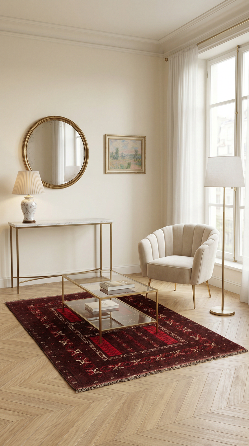 Turkaman Teppich 224x158cm - Orientteppich