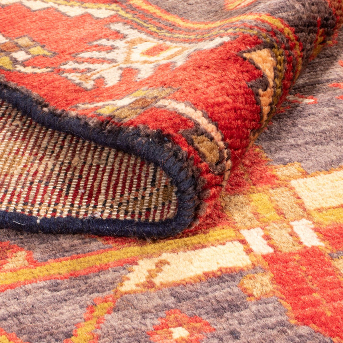 Perserteppich - Nomadic - 195 x 135 cm - dunkelblau