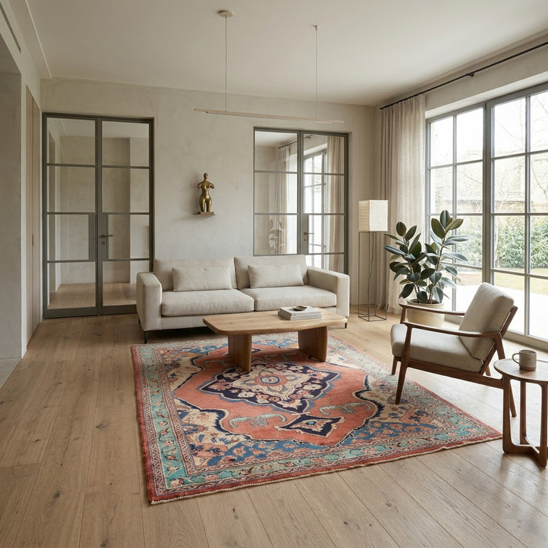 Sarough Teppich 234x140cm - Perserteppich