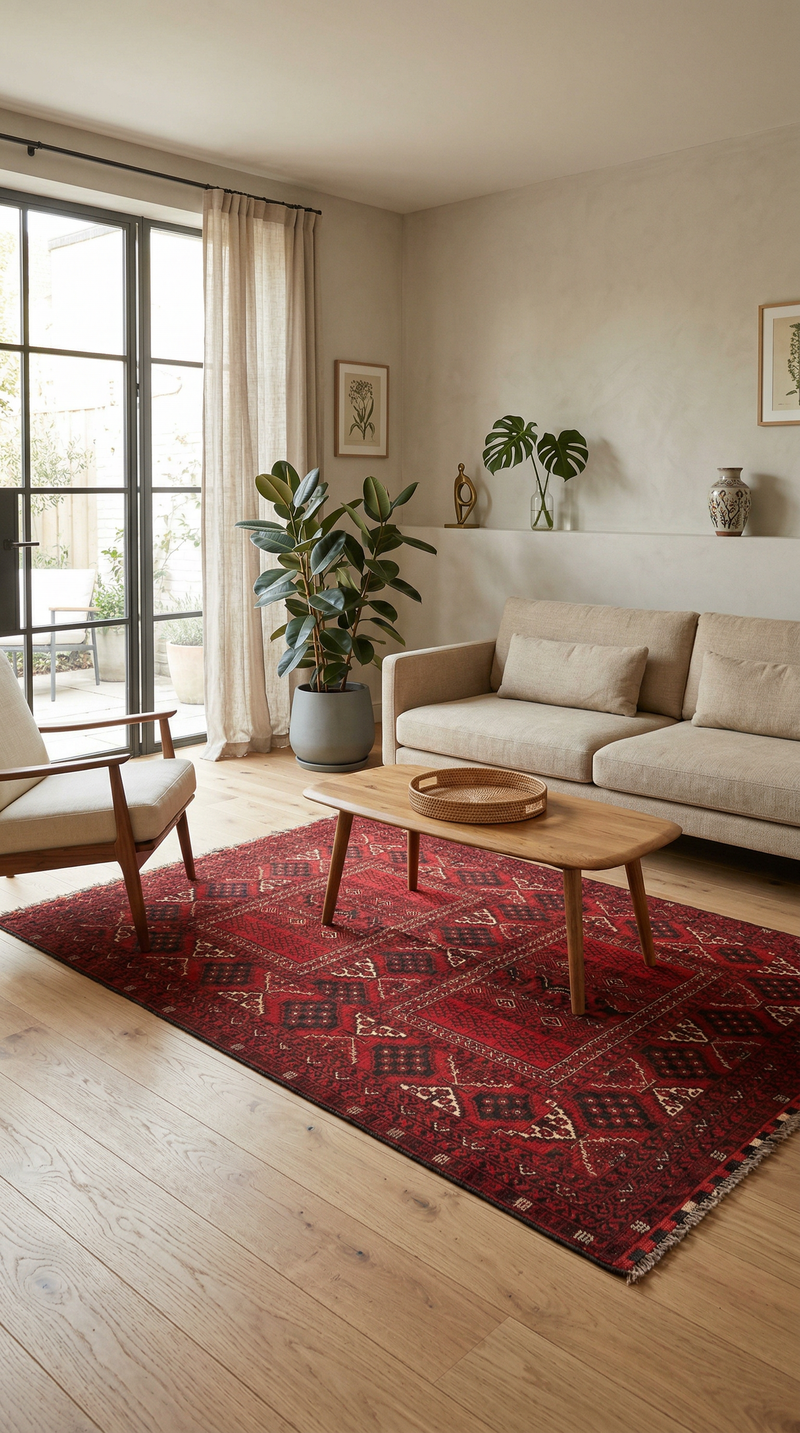Turkaman Teppich 230x157cm - Orientteppich