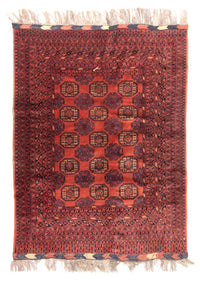 Turkaman Teppich - 200 x 148 cm - rot