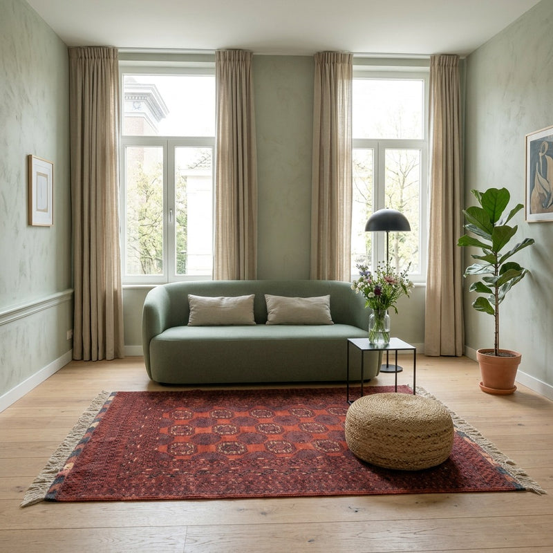 Turkaman Teppich 200x148cm - Orientteppich