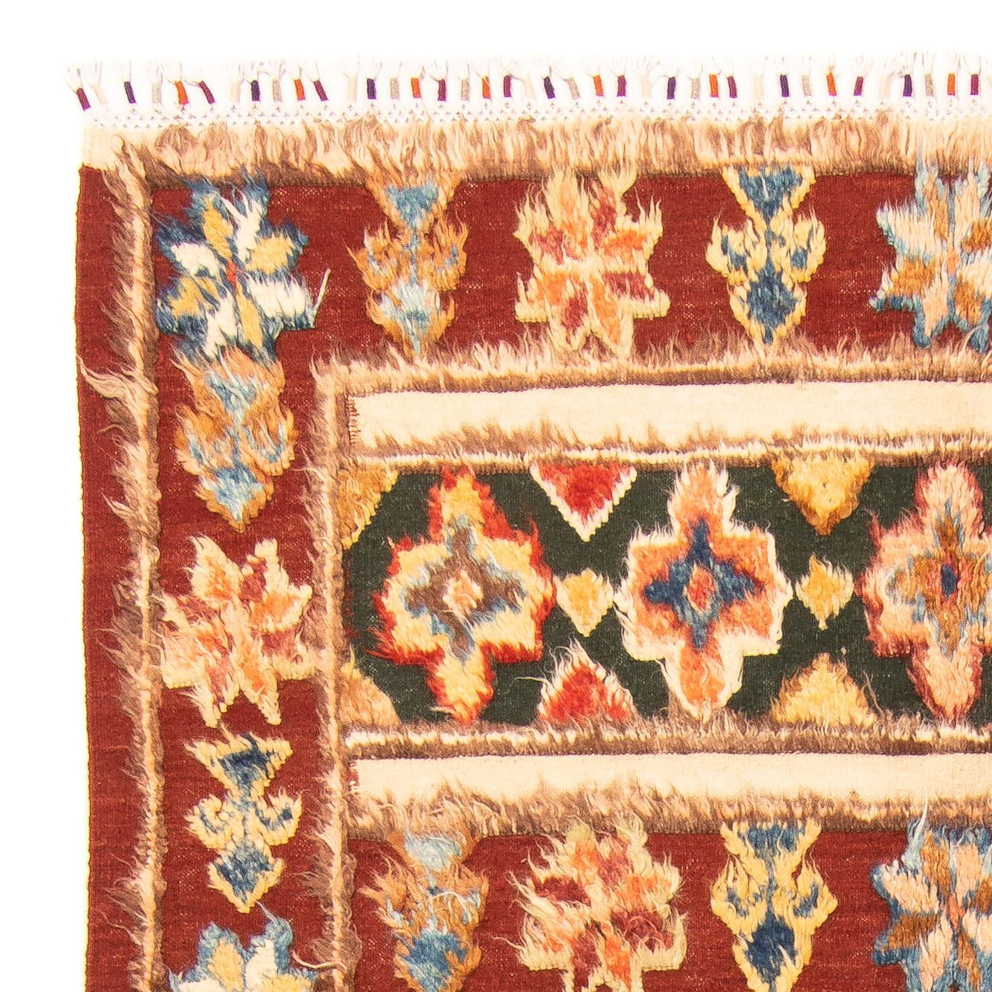 Berber Teppich 211x158cm - Wollteppich