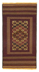 Kelim Teppich - Oriental 169 x 87 cm - braun
