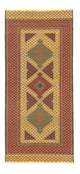 Kelim Afghan Teppich 188x85cm