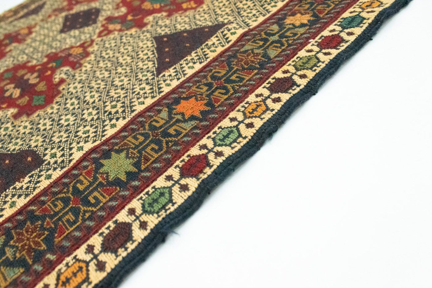 Kelim Afghan Teppich 187x90cm