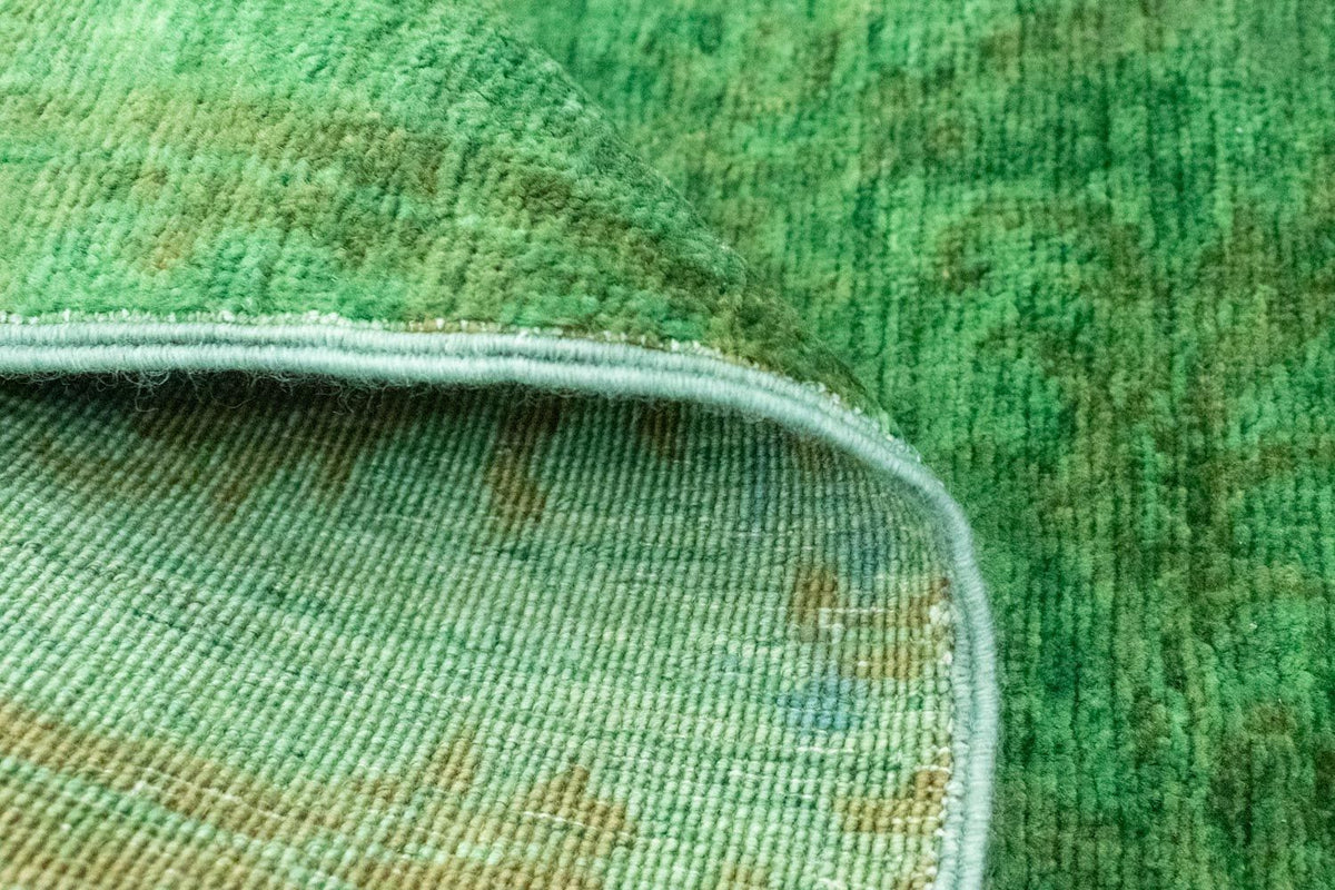 Ziegler Teppich - Modern 123 x 75 cm - grün