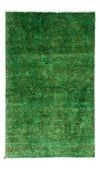 Ziegler Modern Teppich 78x123cm - Orientteppich - Rechteckig / Grün / 78 x 123 cm Rechteckig