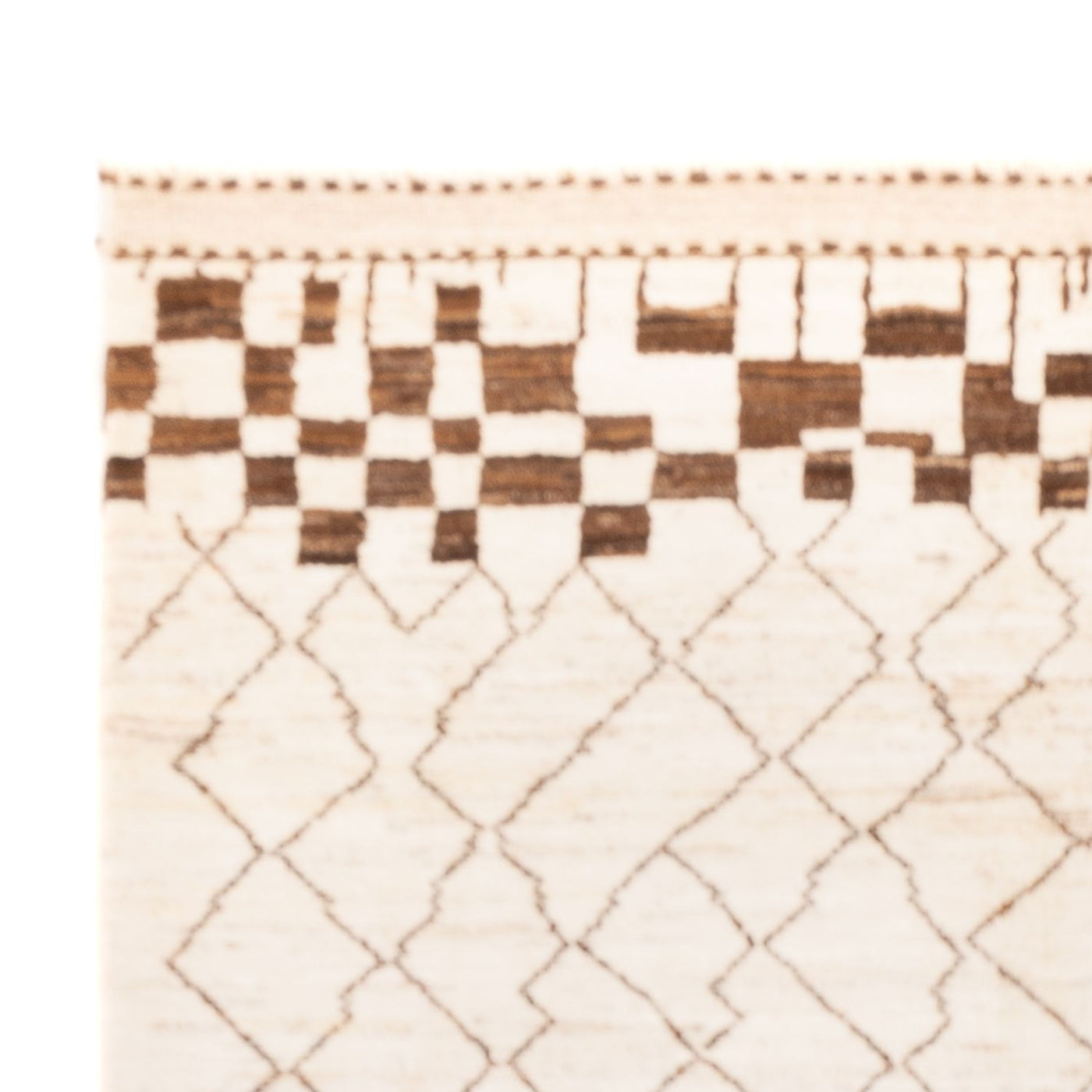 Berber Teppich 228x156cm - Wollteppich
