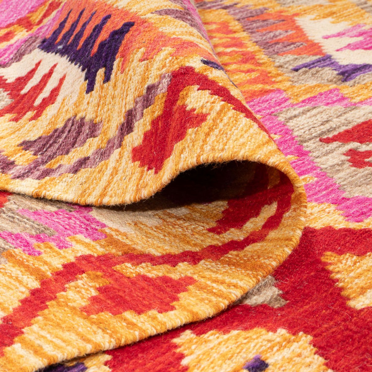 Kelim Teppich - Splash - 236 x 177 cm - mehrfarbig