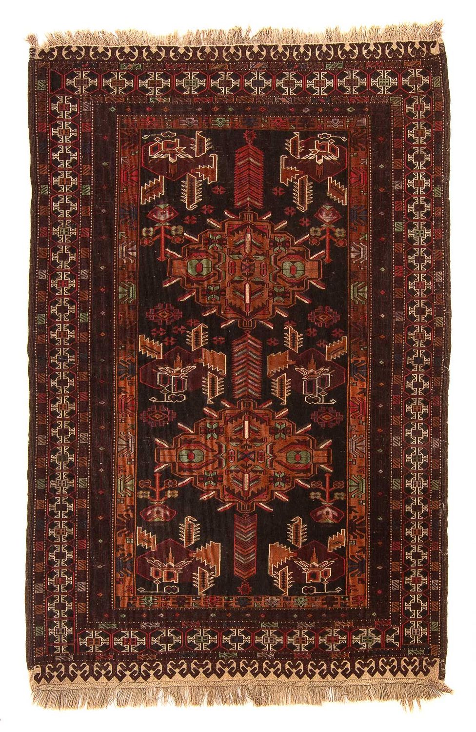 Afghan Teppich 189 x 127 cm