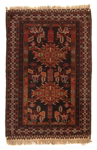 Afghan Teppich 127x189cm - Orientteppich