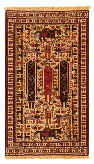 Kelim Afghan Teppich 122x200cm