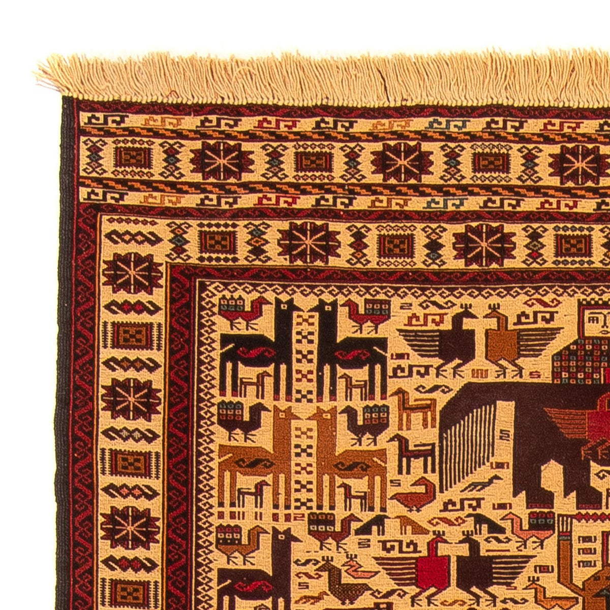 Kelim Afghan Teppich 122x200cm