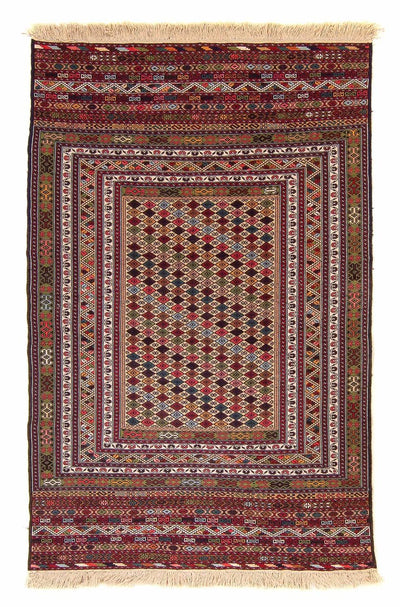 Kelim Afghan Teppich 120x185cm