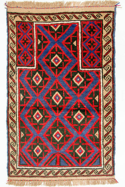 Belutsch Teppich 82x135cm - Orientteppich