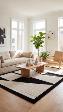 Wollteppich - Boho Flair - rechteckig