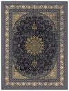 Orientalischer Webteppich Golden Glam - Rechteckig / Dunkelblau / 100 x 150 cm Rechteckig