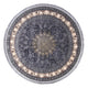 Orientalischer Webteppich Golden Glam
