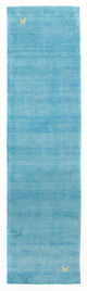 Gabbeh Teppich - Indus 200 x 80 cm - hellblau
