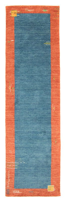 Gabbeh Teppich - Indus 200 x 80 cm - blau