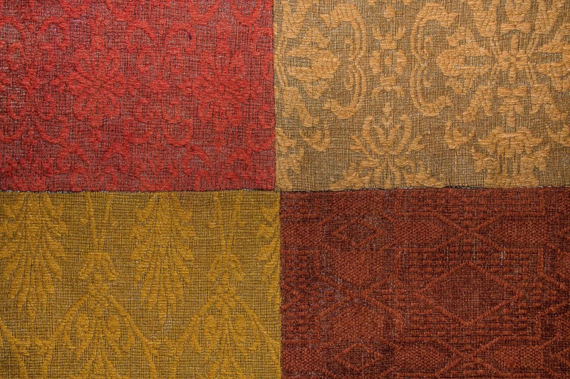 Patchwork Teppich Weys - Wollteppich
