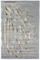 Designer Teppich 242 x 153 cm Wohnzimmer Teppich