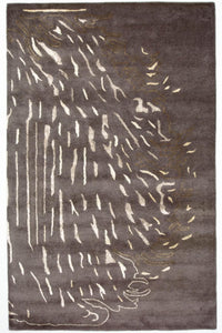 Designer Teppich 242 x 153 cm Wohnzimmer Teppich