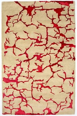 Designer Teppich 239 x 151 cm Wohnzimmer Teppich