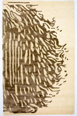 Designer Teppich 242 x 152 cm Wohnzimmer Teppich