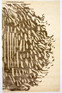 Designer Teppich 242 x 152 cm Wohnzimmer Teppich