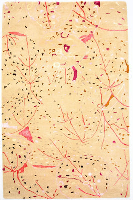 Designer Teppich 244 x 155 cm Teppich Wohnzimmer