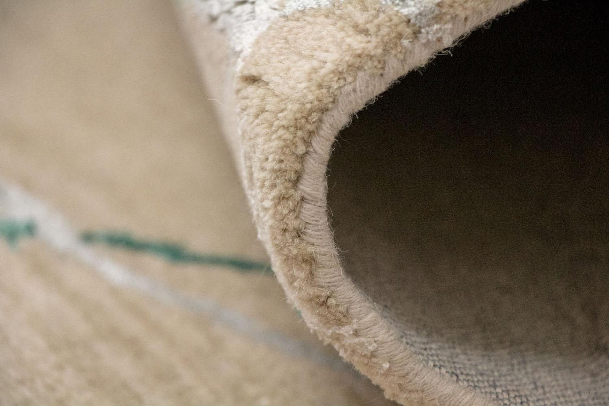 Designer Teppich 242 x 153 cm Teppich Wohnzimmer